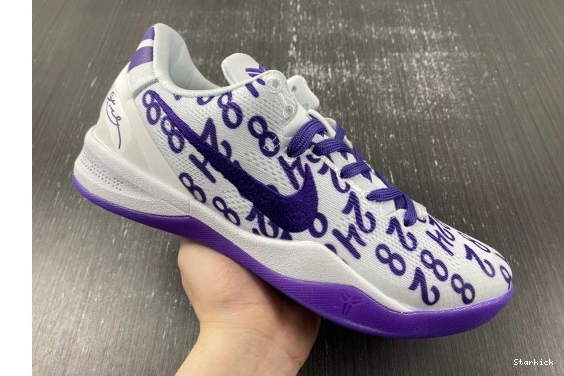 Nike FQ3549-100 Protro 8 Kobe Purple Court  0213